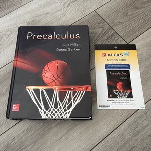 Precalculus Textbook and Aleks Online Access Code Julie Miller Donna Gerken 2017
